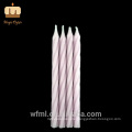 High-end Cake Decoration PURPLE Ombre Spiral Birthday Candles For Sale